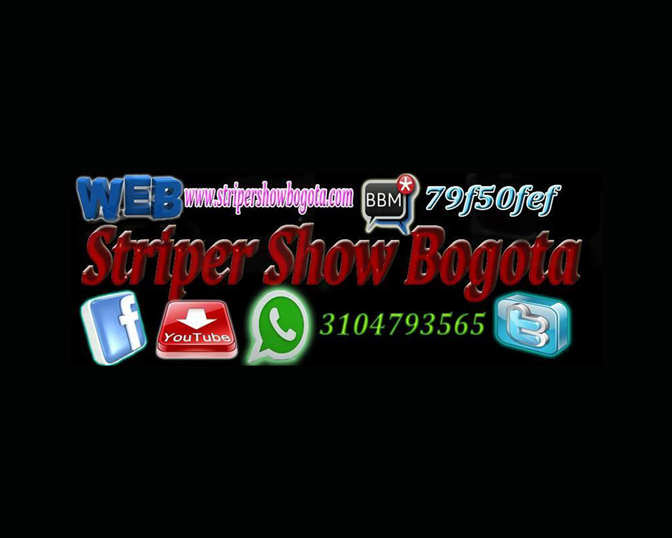 Striper Show Bogota