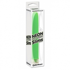 Vibrador Neon Luv Touch Slim Verde